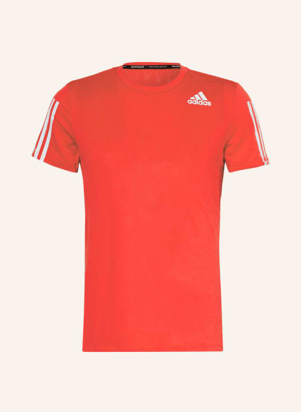 adidas T-Shirt PRIMEBLUE AEROREADY mit Mesh-Einsatz, Farbe: ROT (Bild 1)