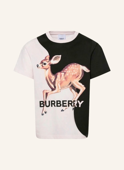 BURBERRY T-Shirt, Farbe: ROSÉ/ SCHWARZ (Bild 1)