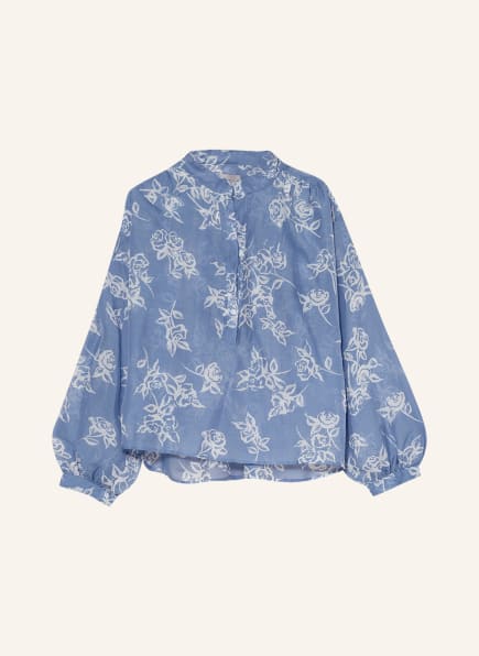 MARELLA Blouse-style shirt HAWAY, Color: LIGHT BLUE/ WHITE (Image 1)
