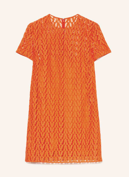 VALENTINO Lace dress, Color: ORANGE (Image 1)