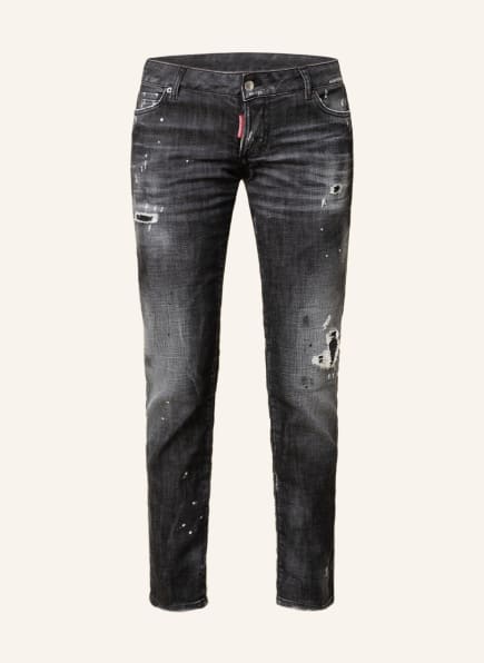 DSQUARED2 Destroyed jeans JENNIFER, Color: 900 BLACK (Image 1)