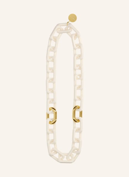 VANESSA BARONI Oversized-Halskette SQUARED , Farbe: WEISS (Bild 1)