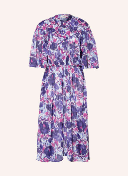 ISABEL MARANT ÉTOILE Kleid MAGGY mit 3/4-Arm, Farbe: BLAU/ DUNKELLILA/ FUCHSIA (Bild 1)