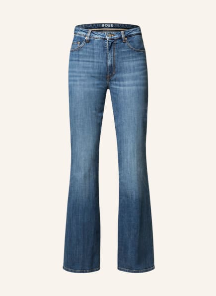 BOSS Bootcut jeans MODERN 70S FLARE, Color: 425 MEDIUM BLUE (Image 1)