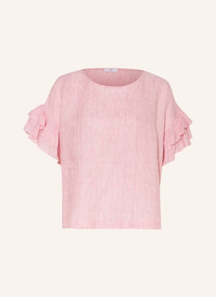 RIANI Blouse top made of linen, Color: PINK (Image 1)