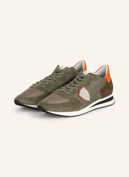PHILIPPE MODEL Sneakers TRPX, Color: KHAKI (Image 1)