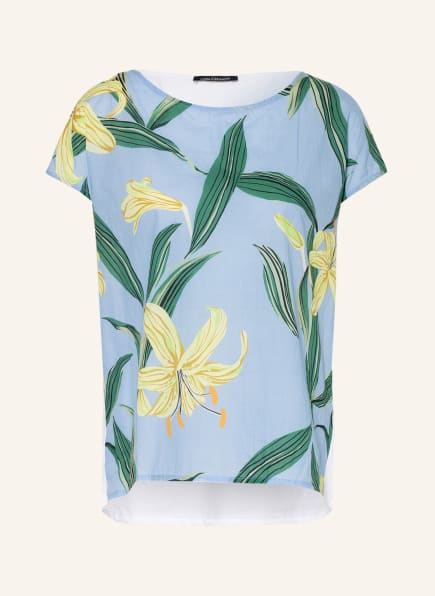 LUISA CERANO T-shirt , Color: LIGHT BLUE/ OLIVE/ YELLOW (Image 1)
