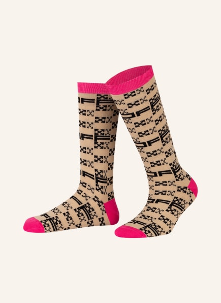 Off-White Socks, Color: 6010 BROWN/BLACK (Image 1)
