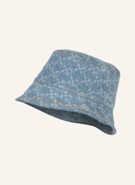 Off-White Bucket-Hat in Jeansoptik, Farbe: BLAU (Bild 1)