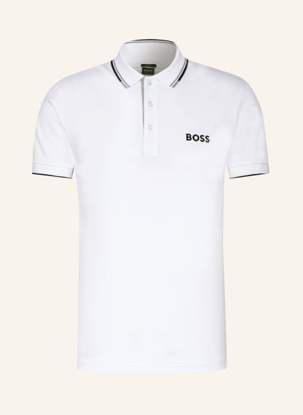 BOSS Piqué-Poloshirt PADDY Regular Fit, Farbe: WEISS (Bild 1)
