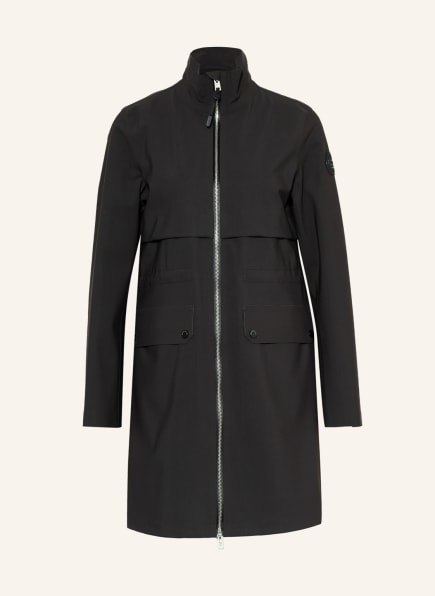 WOOLRICH Raincoat PEQUEA, Color: BLACK (Image 1)