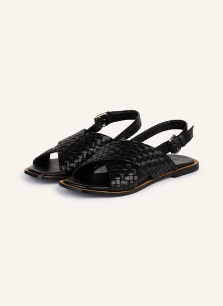 SHABBIES AMSTERDAM Sandals, Color: BLACK (Image 1)