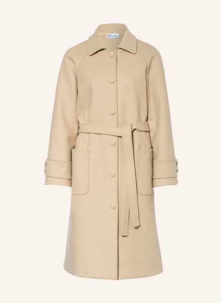 RED VALENTINO Wool coat in camel - Buy 