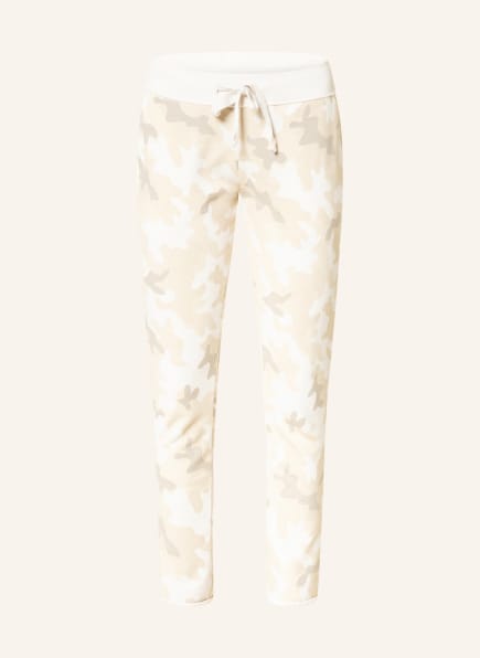 Juvia Sweatpants , Color: BEIGE/ WHITE/ TAUPE (Image 1)