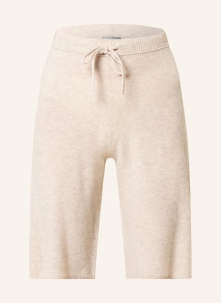 CosyLovePure Strick-Shorts aus Cashmere, Farbe: BEIGE (Bild 1)
