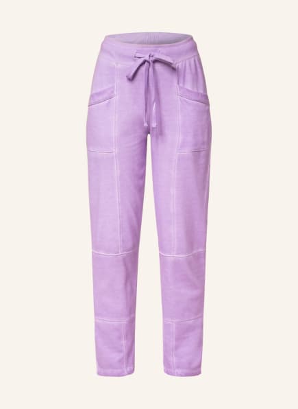 darling harbour Trousers in jogger style , Color: LIGHT PURPLE (Image 1)