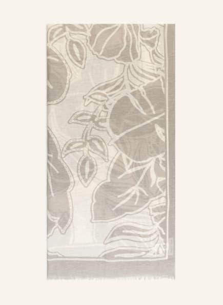 Marc O'Polo Scarf with linen, Color: TAUPE/ CREAM (Image 1)