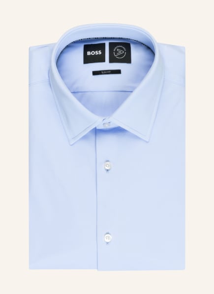 BOSS Jerseyhemd HANK Slim Fit , Farbe: HELLBLAU (Bild 1)