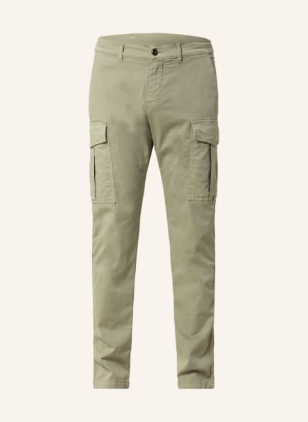 eleventy Cargo pants extra slim fit, Color: OLIVE (Image 1)