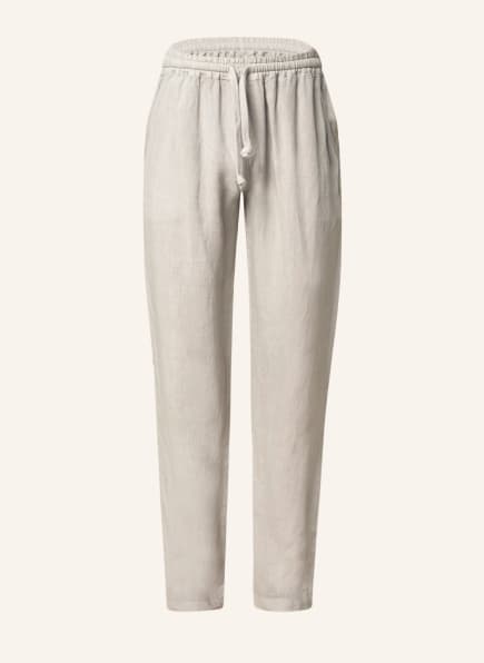 FEDELI Spodnie z lnu BONIFACIO, Kolor: JASNOCZARY (Obrazek 1)