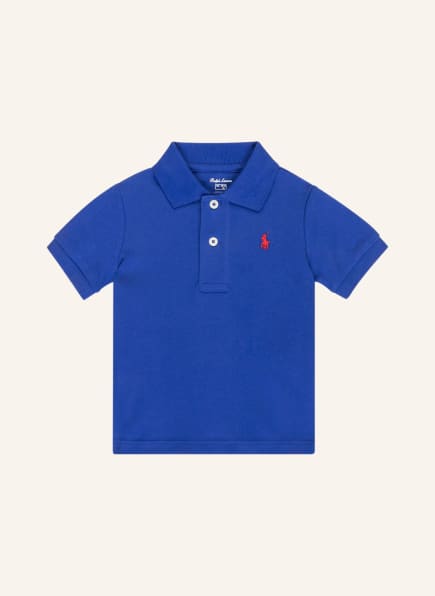 POLO RALPH LAUREN Jersey-Poloshirt, Farbe: BLAU (Bild 1)