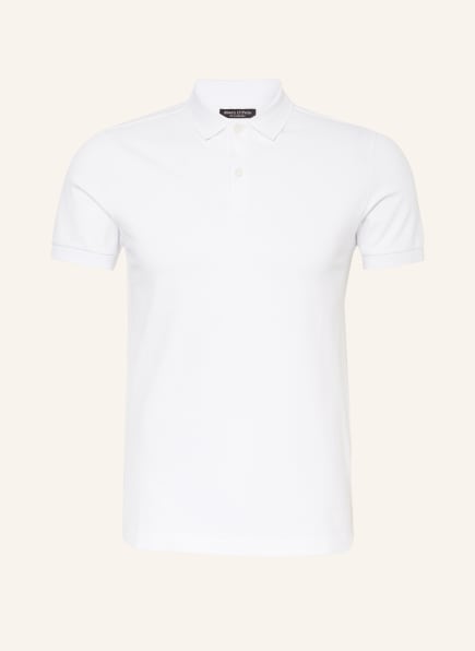 Marc O'Polo Piqué-Poloshirt, Farbe: WEISS (Bild 1)