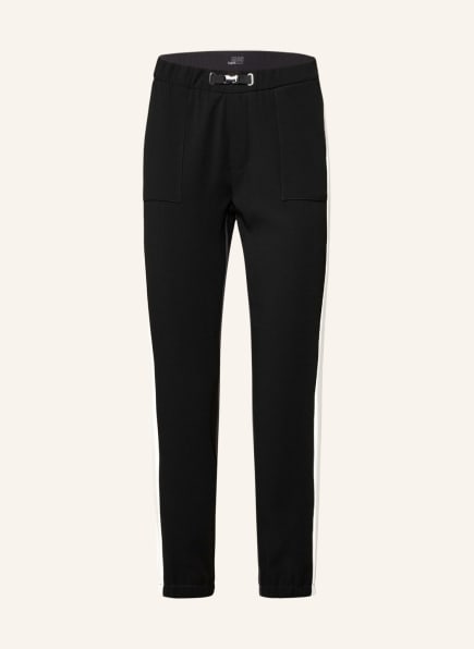 MAC Trousers EASY in jogger style , Color: BLACK/ DARK GRAY/ CREAM (Image 1)
