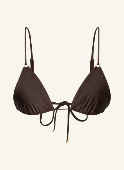 JANTHEE Berlin Triangel-Bikini-Top VENICE, Farbe: DUNKELBRAUN (Bild 1)