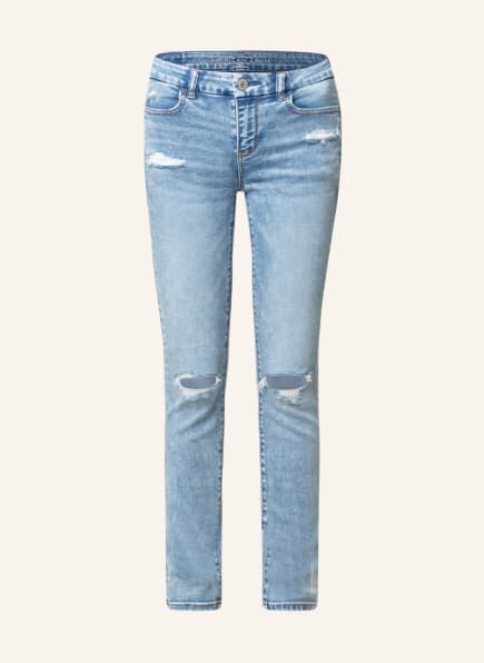 AMERICAN EAGLE Skinny Jeans , Farbe: CLOUDY SKY DESTROYED (Bild 1)