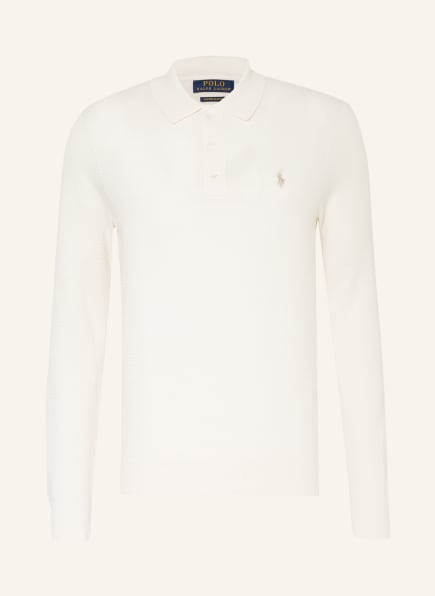 POLO RALPH LAUREN Piqué-Poloshirt Costum Slim Fit, Farbe: ECRU (Bild 1)