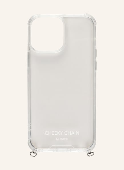 CHEEKY CHAIN MUNICH Smartphone-Hülle , Farbe: WEISS (Bild 1)