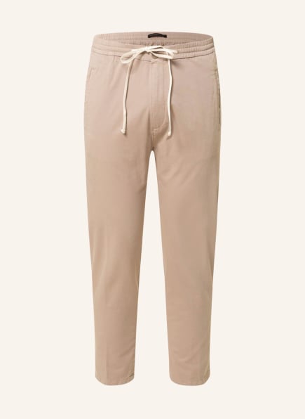 DRYKORN 7/8 trousers JEGER in jogger style, Color: BROWN (Image 1)