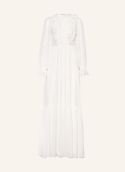 DOROTHEE SCHUMACHER Dress with ruffles and frills, Color: WHITE (Image 1)