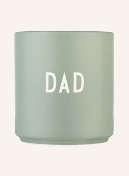 DESIGN LETTERS Mug DAD, Color: LIGHT GREEN (Image 1)