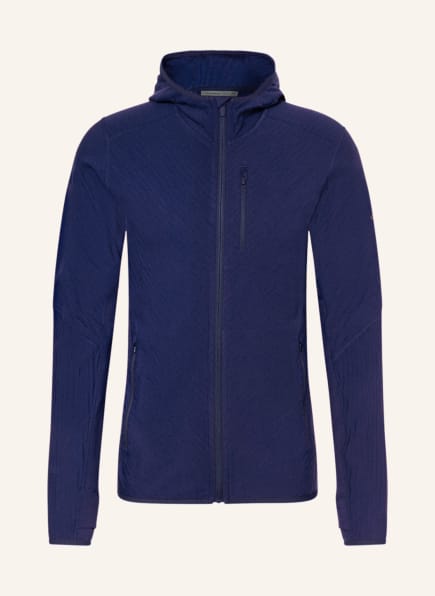 icebreaker Fleece jacket REALFLEECE® MERINO DECENDER, Color: DARK BLUE (Image 1)