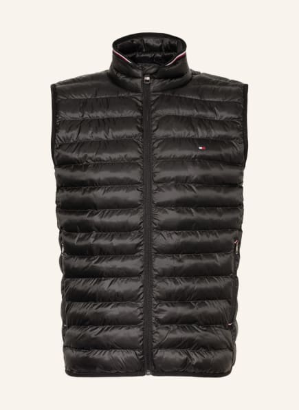 Tommy Hilfiger Packable Quilted Vest Red, Men's Clothing