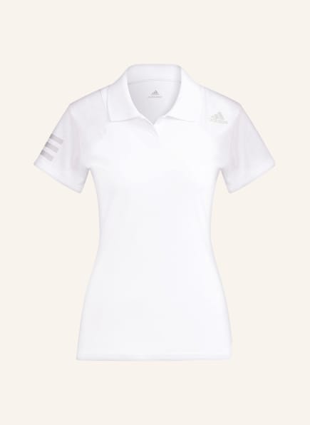 adidas Funktions-Poloshirt CLUB TENNIS mit Mesh, Farbe: WEISS (Bild 1)