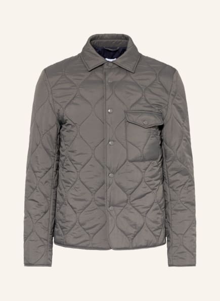 quilted jacket shirt