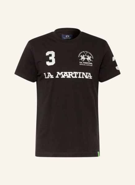 LA MARTINA T-shirt , Color: BLACK (Image 1)