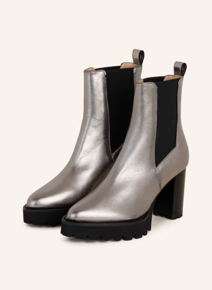 PETER KAISER Ankle boots BAILA , Color: SILVER/ BLACK (Image 1)