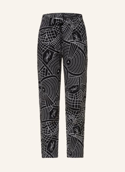 JORDAN Sweatpants JORDAN BROOKLYN, Color: BLACK/ WHITE (Image 1)