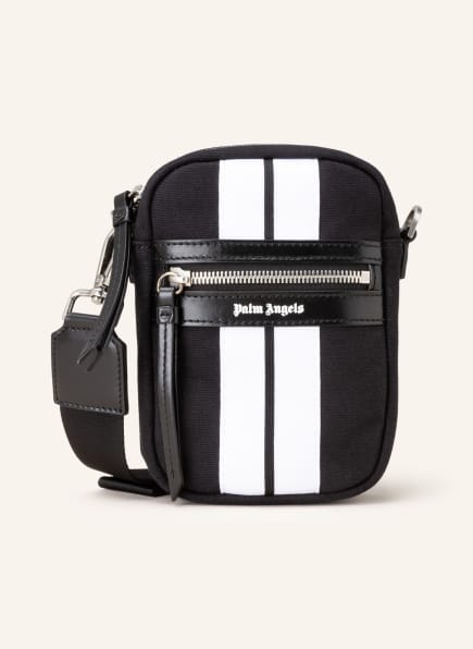 Palm Angels Crossbody bag VENICE, Color: BLACK/ WHITE (Image 1)