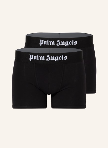 Palm Angels 2er-Pack Boxershorts, Farbe: SCHWARZ (Bild 1)