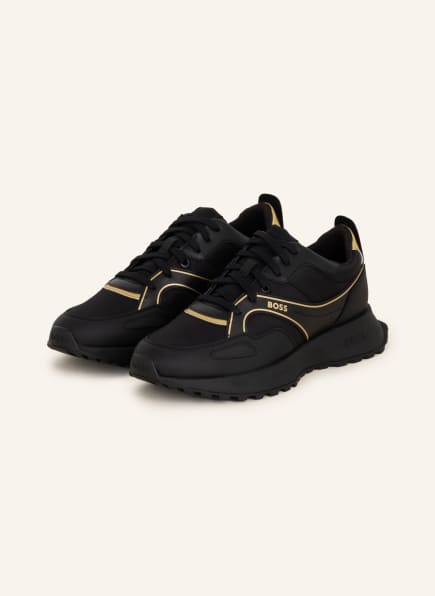 BOSS Sneakers JONAH, Color: BLACK/ GOLD (Image 1)