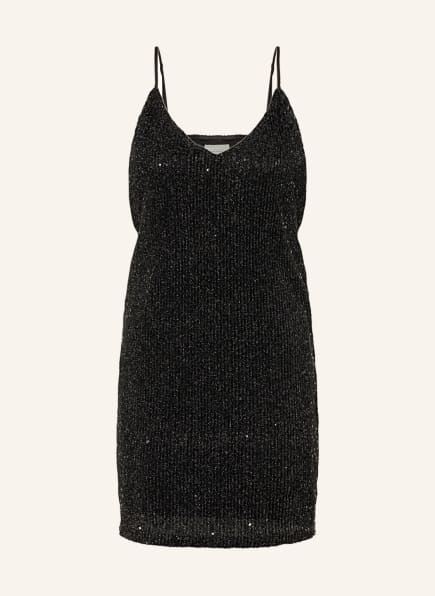 NEO NOIR Kleid LOUISA mit Pailletten , Farbe: SCHWARZ (Bild 1)