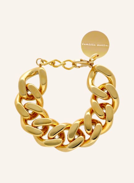 VANESSA BARONI Armband FLAT CHAIN, Farbe: GOLD (Bild 1)