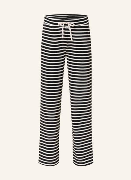 Juvia Sweatpants CHARLY, Color: BLACK/ WHITE (Image 1)
