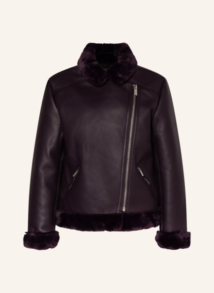phase eight leather jacket