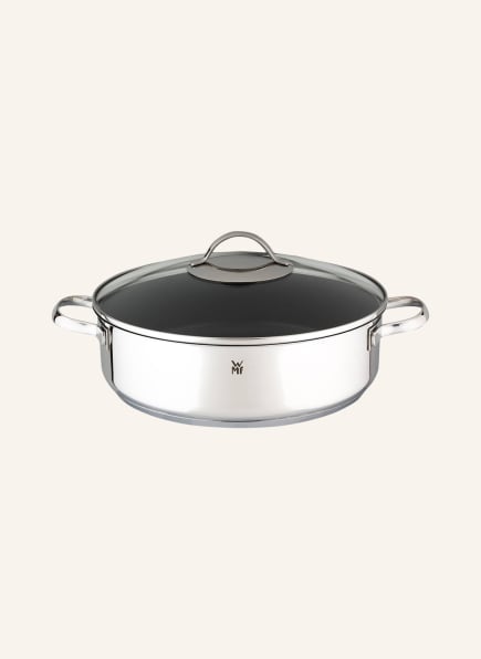 WMF Serving casserole with glass lid , Color: SILVER (Image 1)