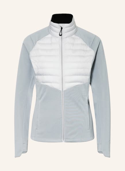 ASICS Running jacket WINTER RUN, Color: LIGHT GRAY/ WHITE (Image 1)